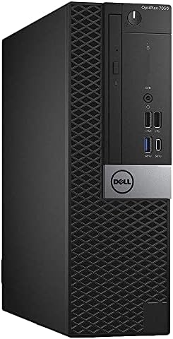 Dell 7050 SFF Desktop Intel i7-6700 UP to 4.00GHz 32GB DDR4 New 1TB NVMe SSD + 2TB HDD Built-in AX200 Wi-Fi 6 BT Dual Monitor Support Wireless Keyboard and Mouse Win10 Pro (Renewed)