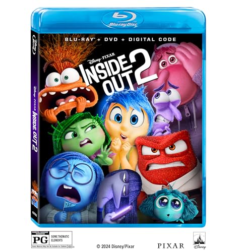 Inside Out 2 – BD/DVD Combo + Digital [Blu-ray]