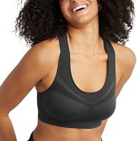 Champion Women’s Sports Bra, Infinity Racerback, Moderate Support, Seamless Sports Bra for Women