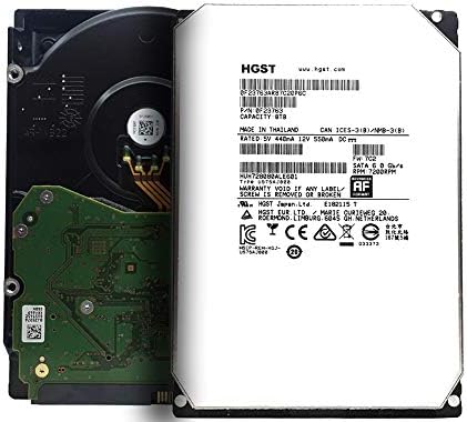 HGST Ultrastar He8 HUH728080ALE601 8TB 7200RPM 128MB Cache SATA 6.0Gb/s 3.5inch Enterprise Mechanical Hard Disk (Renewed)