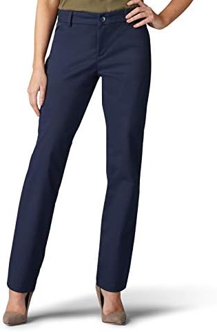Lee Women’s Wrinkle Free Relaxed Fit Straight Leg Pant
