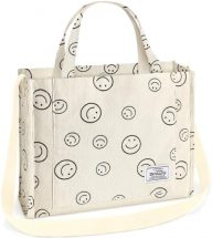 BINSUNS Corduroy Tote Bag for Women – Satchel Bag Large Tote Bag Aesthetic Crossbody Bag Handbag – School Work Travel Beach