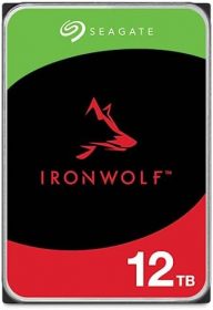 Seagate (Recertified) 12TB IronWolf NAS SATA Hard Drive 6Gb/s 256MB Cache 3.5-Inch Internal Hard Drive for NAS Servers, Personal Cloud Storage (ST12000VN0007)