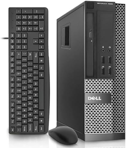 Dell OptiPlex 7020 Desktop Computer, 32GB Ram New 1TB SSD, Intel Quad Core i7 4790 up to 4.0GHz, AC8260 Built-in WiFi 5, Dual Monitor Supported, DVD-RW HDMI Windows 10 Pro (Renewed)