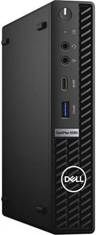Dell Optiplex 5080 Micro Tower Desktop | Core i7-10700T – 1TB HDD Hard Drive – 16GB RAM | 8 cores @ 4.5 GHz Win 10 Pro Black (Renewed)