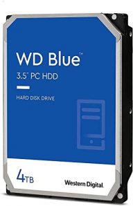 Western Digital 4TB WD Blue PC Internal Hard Drive HDD – 5400 RPM, SATA 6 Gb/s, 256 MB Cache, 3.5″ – WD40EZAZ (WD Factory Recertified) (Renewed)