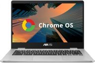 ASUS Chromebook CX1400 14″ HD NanoEdge Laptop, Intel Celeron N3350 Processor, 4GB RAM, 32GB eMMC, Intel HD Graphics, 720p HD Camera, Wi-Fi, Bluetooth, Silver, Chrome OS (Renewed)